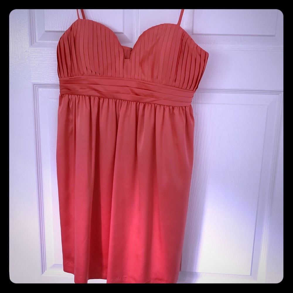 BCBG Generation Salmon Cocktail Dress
